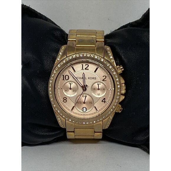Michael Kors Blair MK5263 Women's Stainless Steel Analog Dial Wrist Watch UC655 - Picture 1 of 12